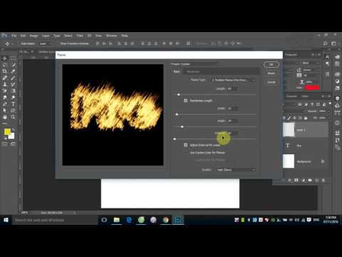 Học Photoshop: Tạo hiệu ứng lửa cháy với Filter Fire trong Photoshop