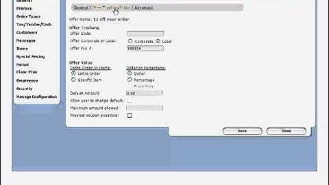 FireFly POS Coupon Basics