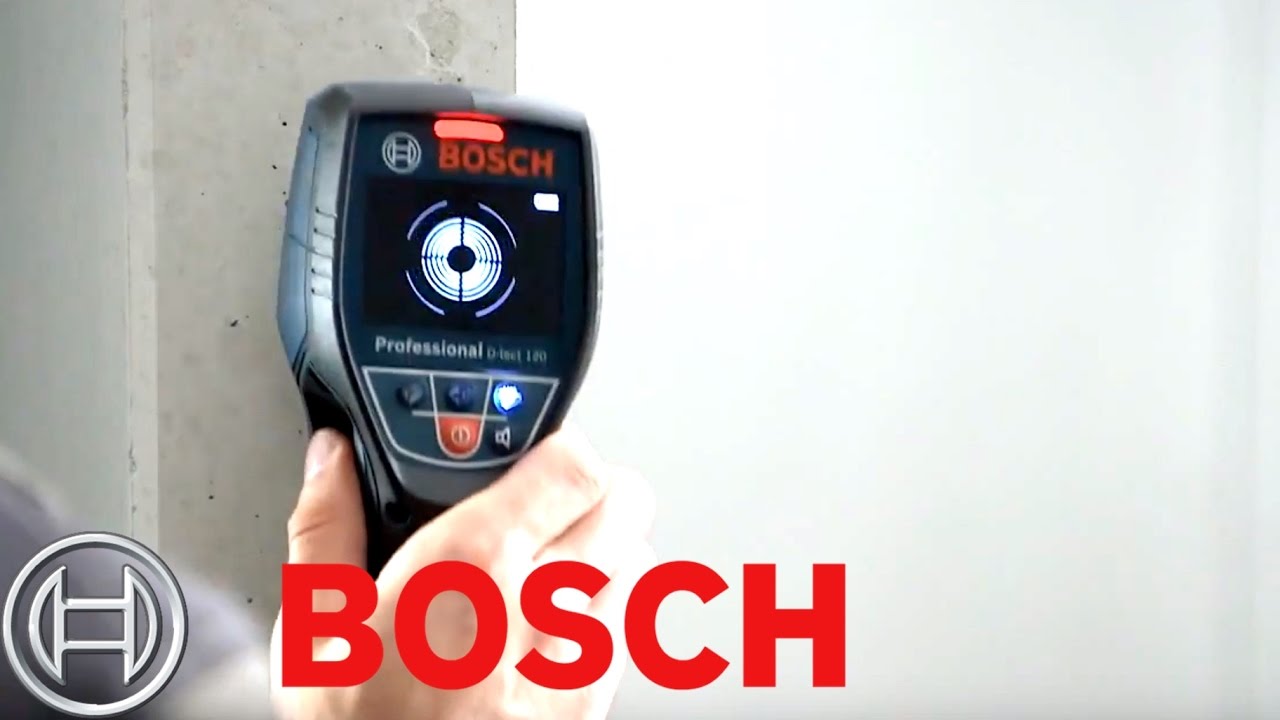 Stud Finder Bosch D Tect 120 Wall Scanner And Uwb Radar Youtube