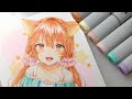 【ほとんどのダウンロード】 猫 女の子 イラスト