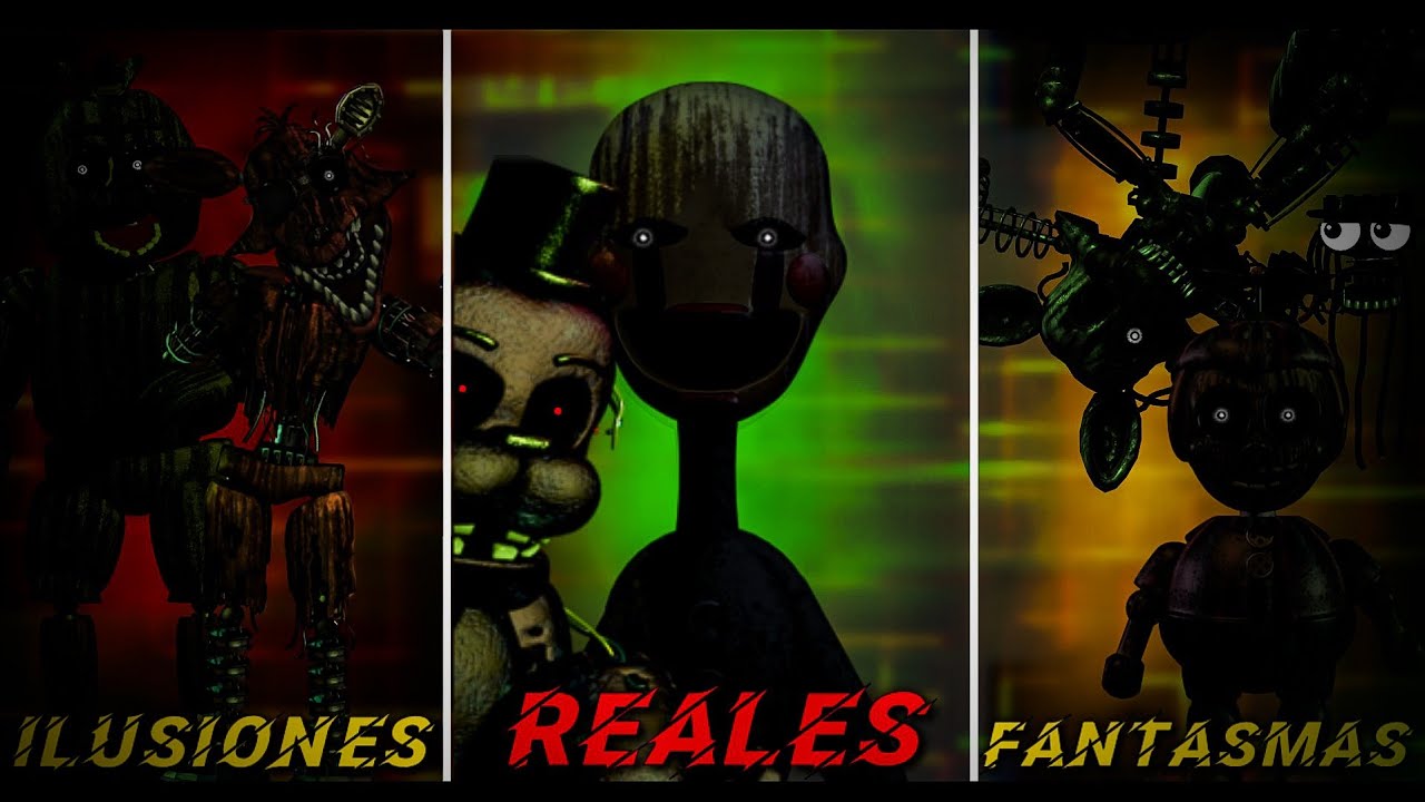 Son Los Phantoms Reales Teoría FNaF Five Nights At Freddy s