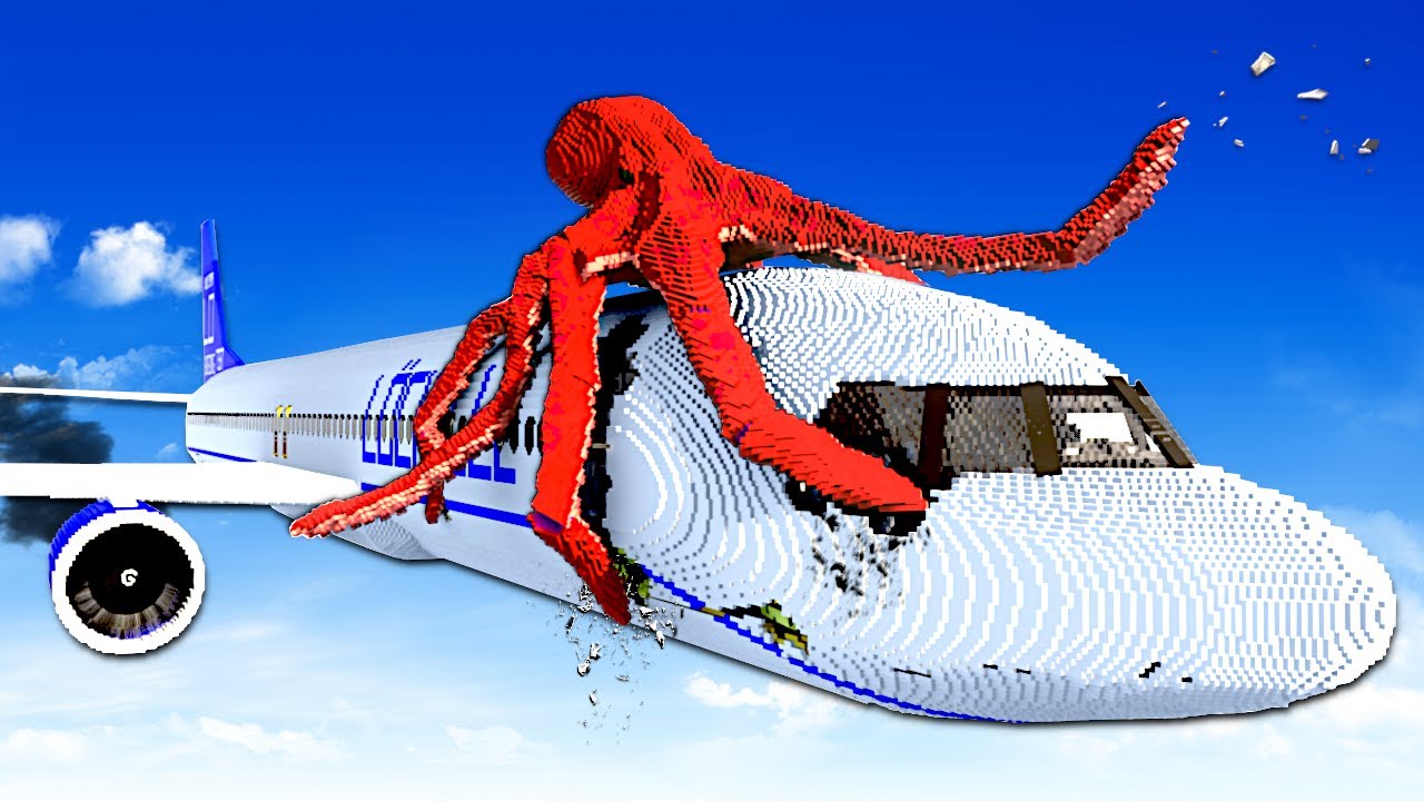 KRAKEN ATTACKS PLANE?! (Teardown)
