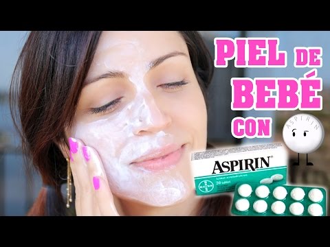 Mascarilla Casera para Combatir el Acne - Exfoliar con Aspirina