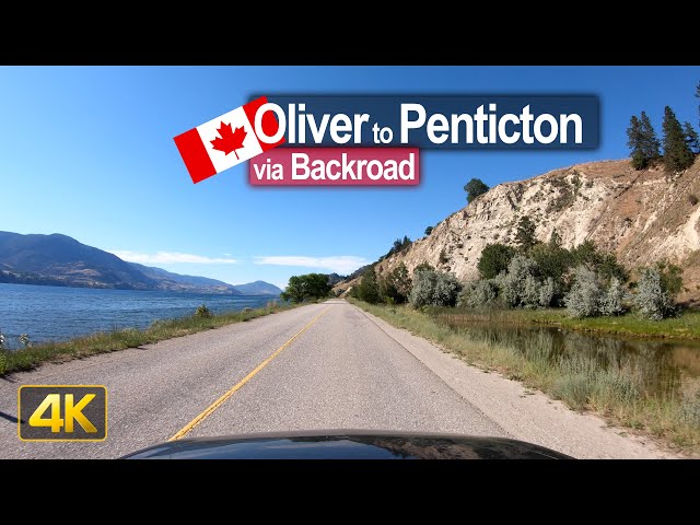 Backroad drive from Oliver to Penticton in British Columbia 🇨🇦