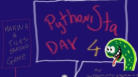 Pythonista game with Ipad: day 4