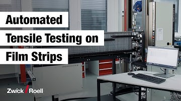 Robotic Testing System roboTest F for Tensile Tests on Foil Strips