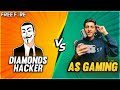 A_s Gaming Vs Diamond Hacker | Best Clash Squad Battle | 1 Vs 1 Who Will Win ? - Garena Free Fire