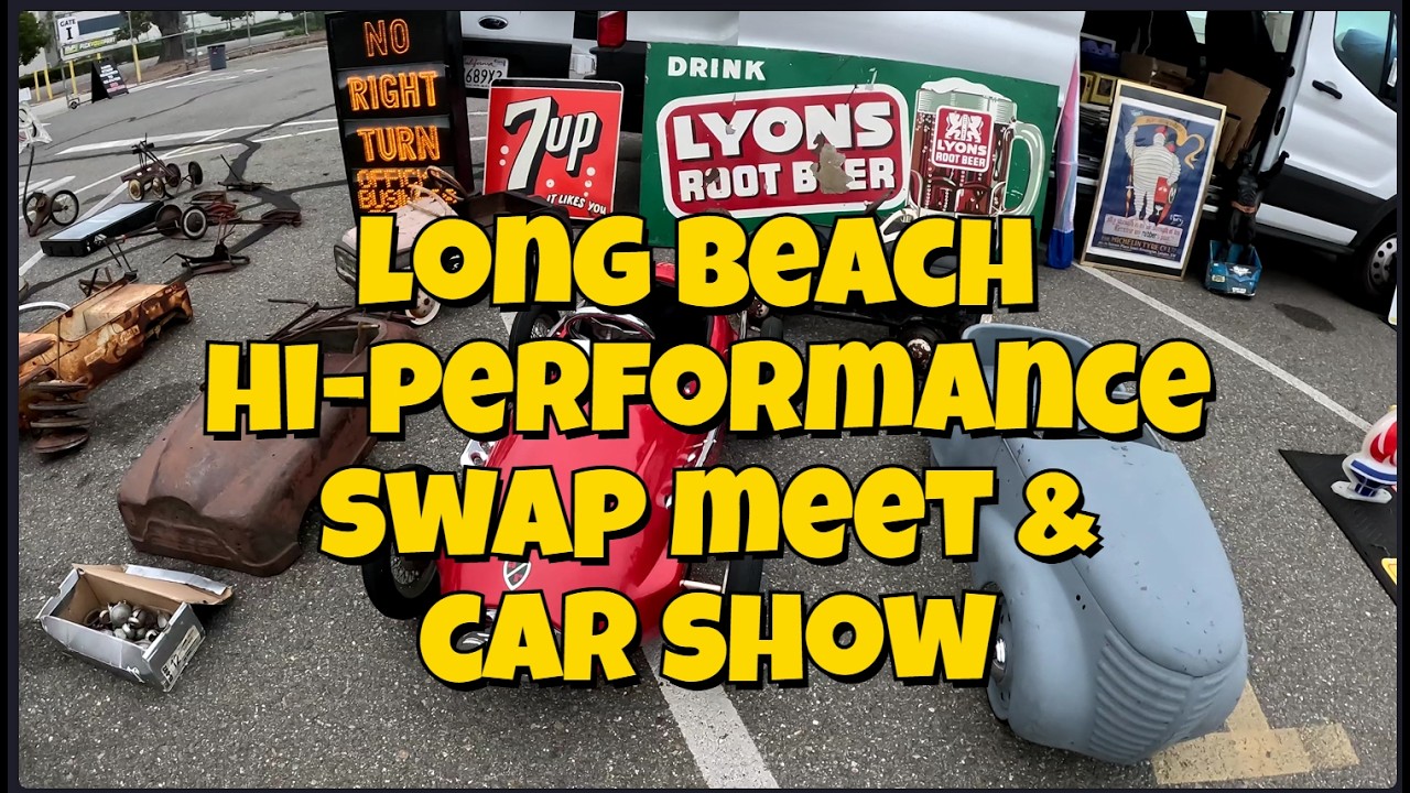 I Found Rare Collectibles at The Long Beach Hi Performance Swap Meet!