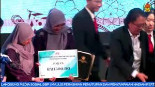 Majlis Perasmian Penutupan dan Penyampaian Hadiah Pertandingan Forum Pelajar Peringkat Zon C