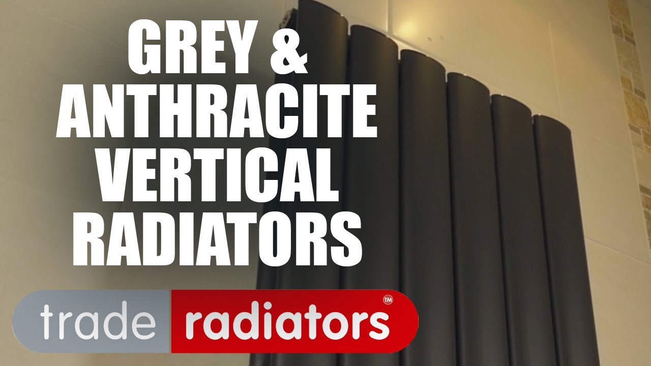 Grey & Anthracite Vertical Radiators - Trade Radiators