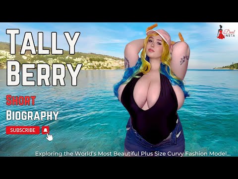 Tally Berry | Plus Size Fashion Trends: USA Curvy Runway Models New Clothing | Short Biography