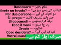 Basic Italian Sentences for Beginners | Italian Sentences for Daily Use | Italian language course |