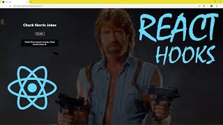React Hooks App -  Chuck Norris Jokes - GitHub - Netlify
