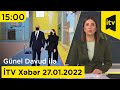 İTV Xəbər - 27.01.2022 (15:00)