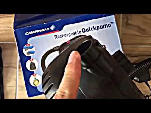 Rechargeable Campingaz Quickpump for inflatable swimming pool