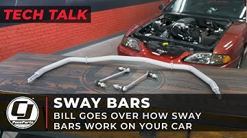 Tech Talk | What Are Sway Bars & How They Benefit Your Vehicle