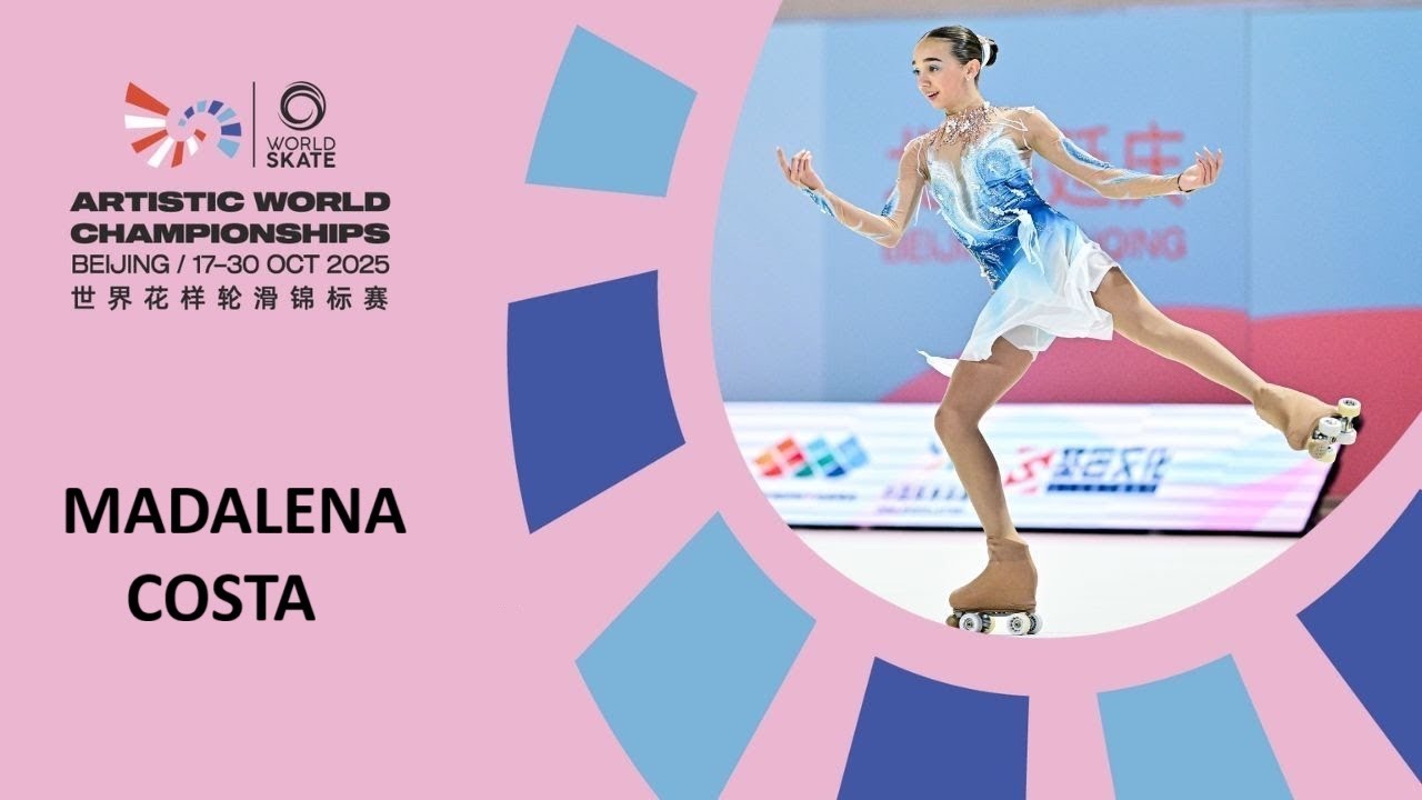♥️ MADALENA COSTA: Programa corto y programa largo en el mundial 2025 (Beijing)♥️