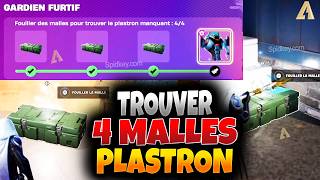 Emplacement des MALLES pour PLASTRON au PONTONS PRECIPICE Fortnite