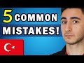 BIGGEST Turkish Mistakes Made by Turkish Learners