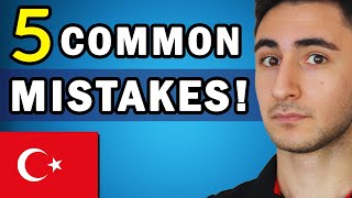 BIGGEST Turkish Mistakes Made by Turkish Learners