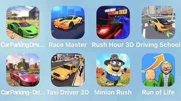 Car Parking Driving Academy, Race Master, Driving School and More Games iPad Gameplay