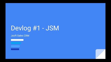 Devlog 1 - JSM & Sales CRM for Jira