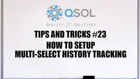 Salesforce: How To Track Multi-Select Picklist History - TRICK To Track!