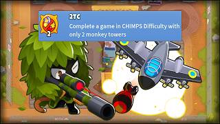 Cripple MOAB & Tsar Bomba - 2TC Achievement Run (A lot of stalling required)
2TC is an achievement in BTD6 where youre required to complete the CHIMPS mode from Rounds 6-100 with only 2 towers placed down. In this video, we are completing CHIMPS with only the Cripple MOAB, Tier 5 upgrade of top path of the Sniper Monkey & the Tsar Bomba, Tier 5 upgrade of the middle path of the Monkey Ace placed down for the 2TC achievement.
BTD6Index: https://btd6index.win/
BTD6MapList: https://btd6maplist.sarto.dev/
Purchase BTD6: https://store.steampowered.com/app/960090/Bloons_TD_6/ Cripple MOAB & Tsar Bomba - 2TC Achievement Run (A lot of stalling required)