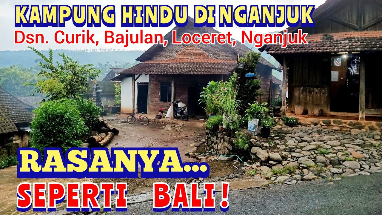 ADA KAMPUNG MIRIP BALI DI KABUPATEN NGANJUK!