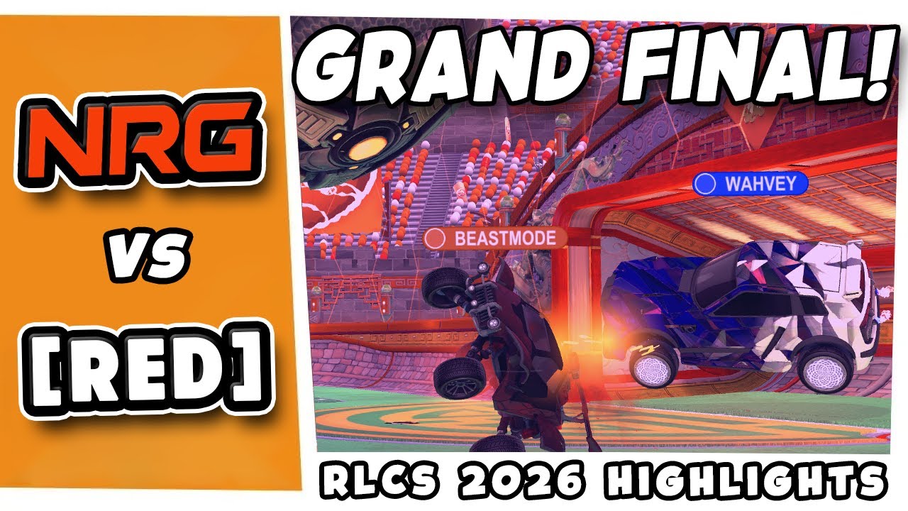 NRG vs [Redacted] - HIGHLIGHTS! | RLCS 2026 GRAND FINAL | North America ...
