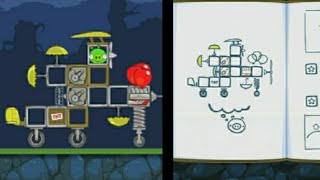 Tutorial vehicle finally have an use (kinda) | Bad Piggies screenshot 2