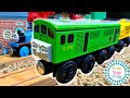 GIANT Thomas and Friends Wooden Railway Track Build and Story Time with Kids Toys Play!