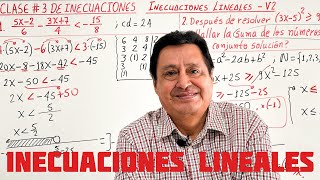 INECUACIONES EXPLICADAS FÁCIL 🔥 | Aprende a Resolver Paso a Paso con Ejemplos Reales CLASE 3