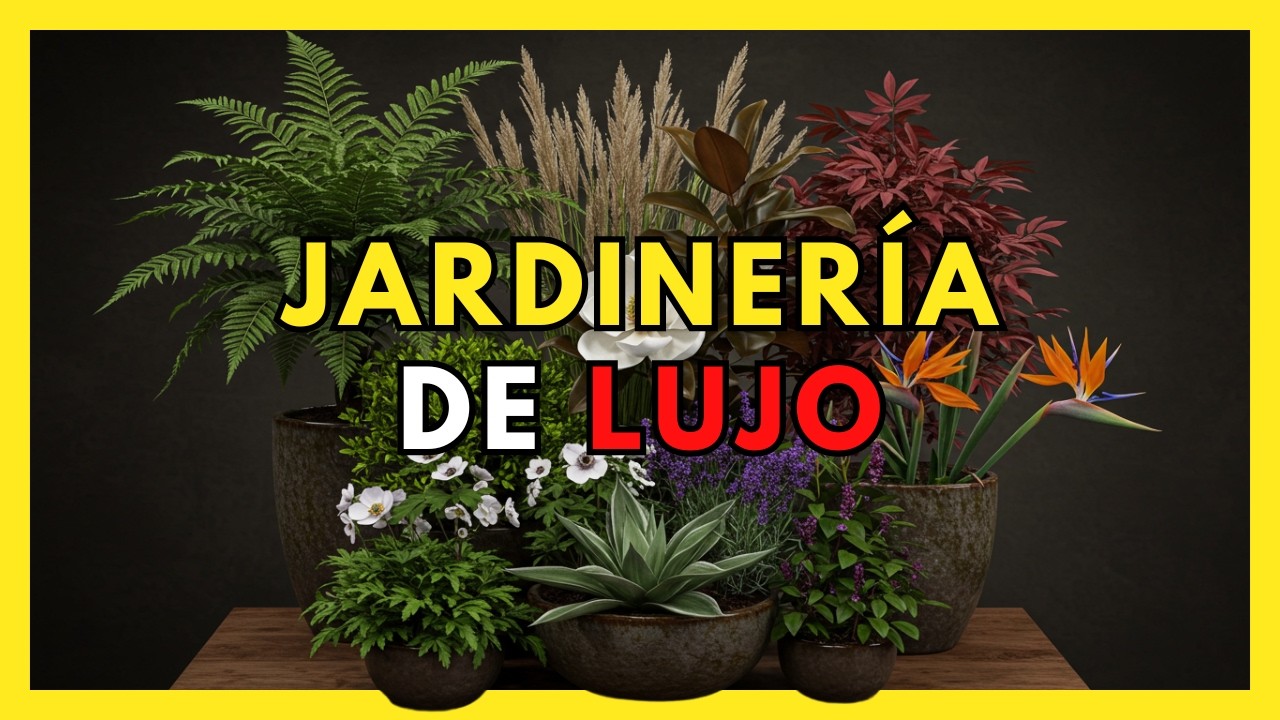 10 Plantas Elegantes Para jardines de Lujo