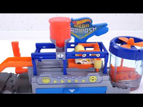 Игровой набор Hot Wheels "Сумасшедшая автомойка" серии "Измени цвет" от Mattel