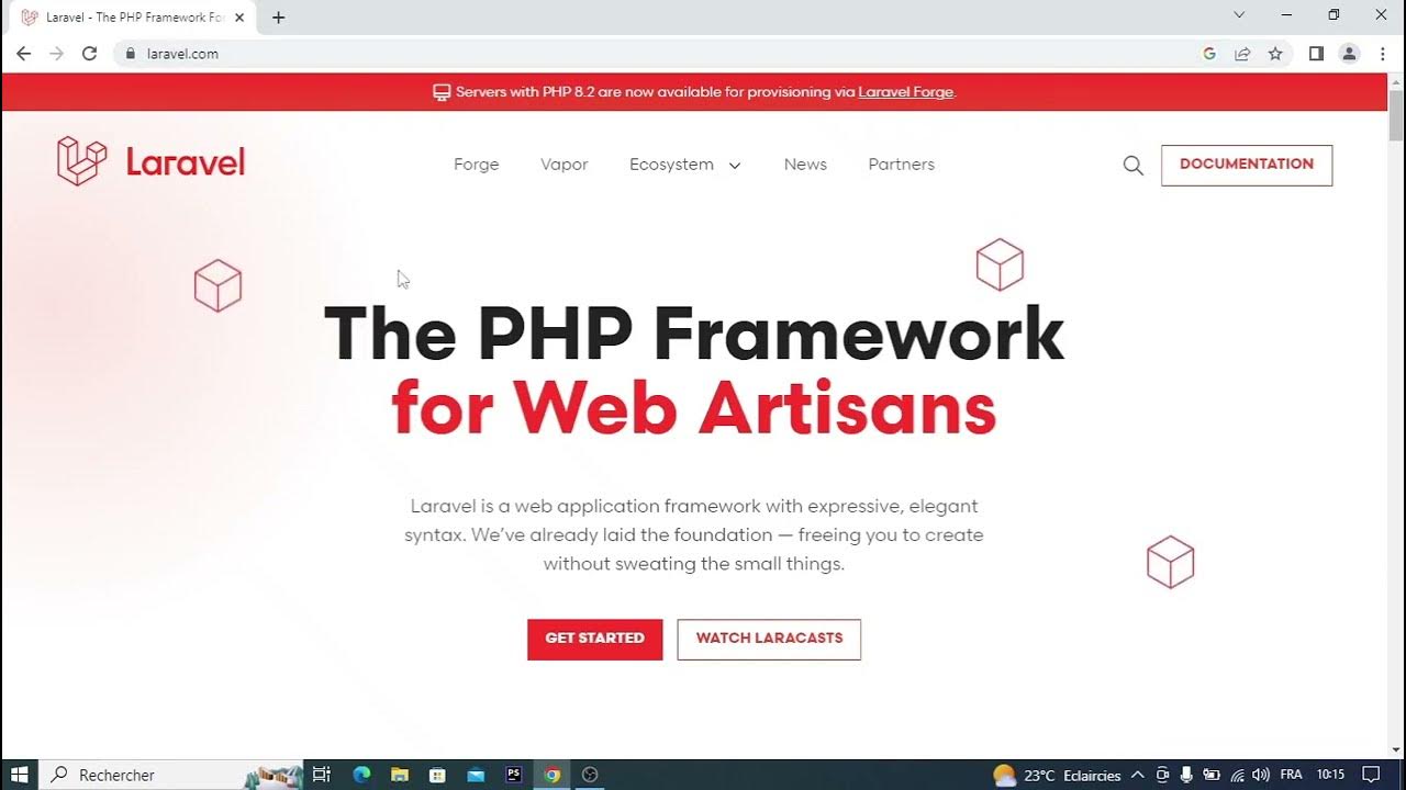 Comment installer laravel sur windows 10 youtube