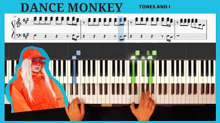 Tutoriel Piano Facile Dance Monkey- Tomes And I