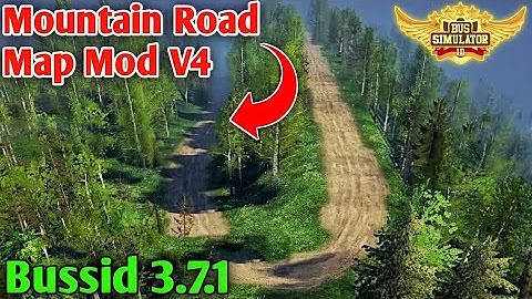 Download Forest Road Map Mod For bus simulator indonesia ||Map Mod Bussid V3.7.1||New Map Bussid V3