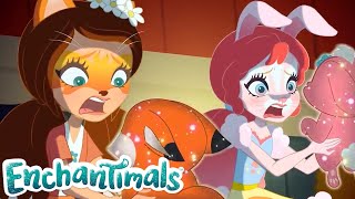 THE BESTIES DISAPPEAR? 😱 | Spring into Harvest Hills | Best Enchantimals Clips