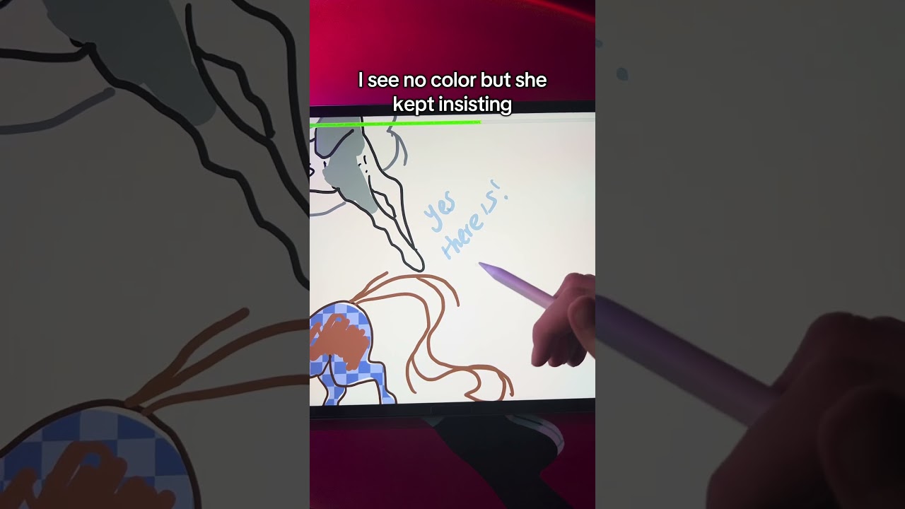 Is my drawing partner colorblind?