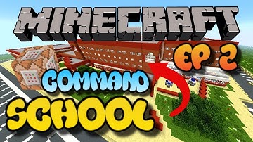 MINECRAFT SCHOOL COMMAND BLOCK EP 2 - Playsound Tutorial 2018