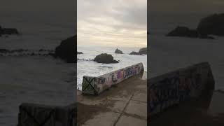 Pacific Ocean Near the end of Geary Blvd Part 1