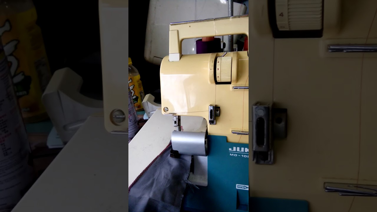 juki 102s edger - YouTube