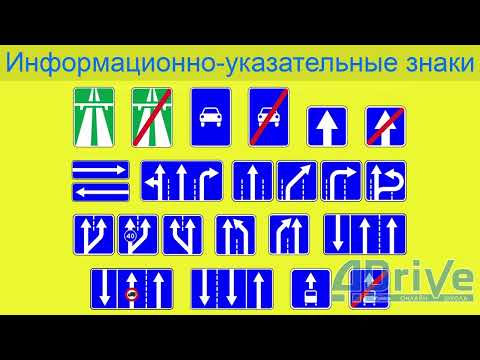 ПДД РБ 2023. Информационно-указательные знаки