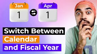switch between calendar and fiscal year in power bi