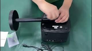 Yinzam DJ02 2 IN 1 Celling Wall Projector Mount #yinzam #videoprojector #assemblytutorial