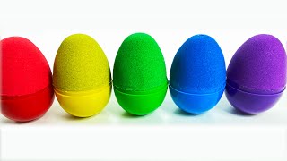Satisfying Kinetic Sand Eggs ASMR | SandWorld