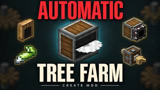Ultimate Create Mod Tree Farm Tutorial (Automatic 2x2 Wood Setup)
