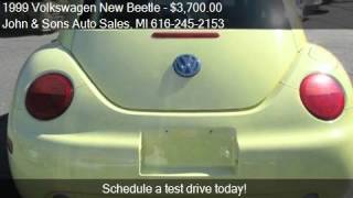 1999 Volkswagen New Beetle for sale in Grand Rapids, MI 4950 1999 Volkswagen Bug For Sale