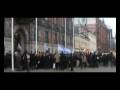 Pro-Palestinians Attacking Pro-Israeli Peace Manifestation in Malmoe Sweden